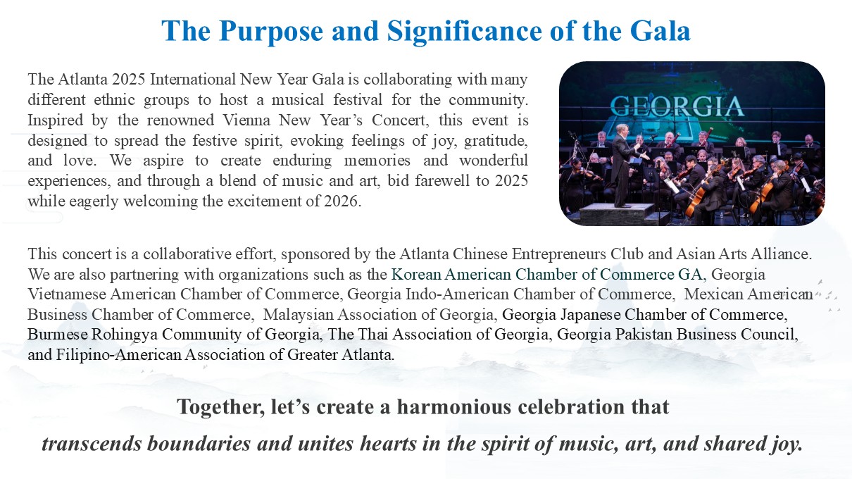 Atlanta 2024 International Gala Concert